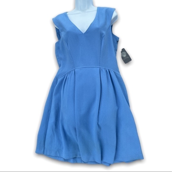NWT Vince Camuto Women’s Periwinkle Blue Sleeveless Dress Size 10 - Picture 1 of 14